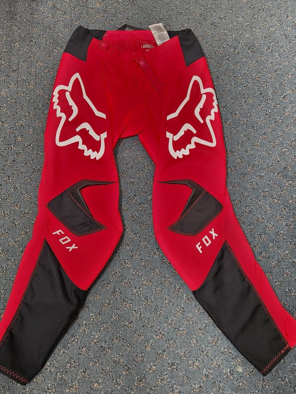 Fox Racing 180 Motocross Pants Adult Size 30 Red Black MX Dirt Bike Riding Gear